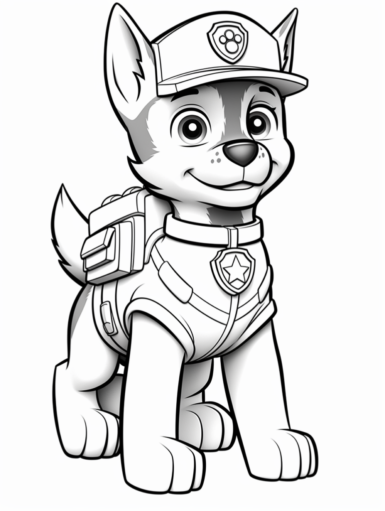 Patrol Coloring Pages 3