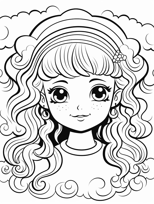 Rainbow Coloring Pages 4