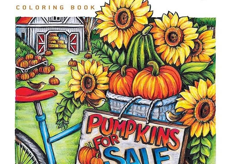 Creative Haven Autumn Harvest Coloring Book Review
