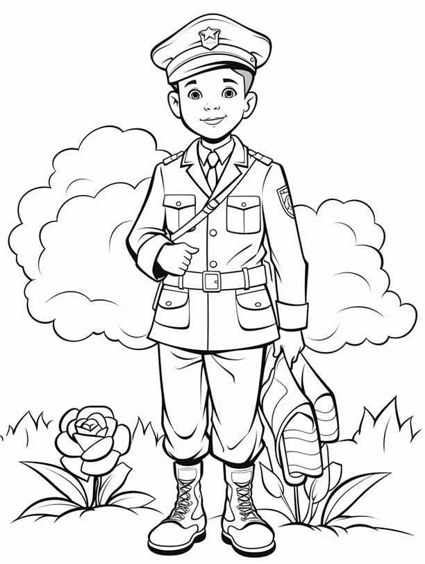 memorial day coloring pages 1