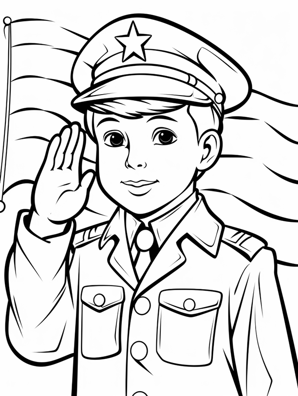 memorial day coloring pages 3