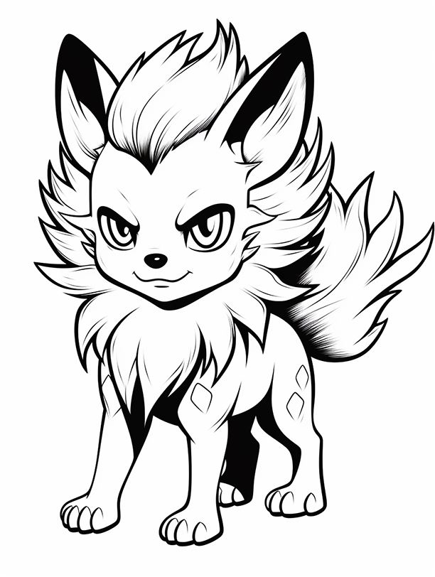 pokemon coloring pages 4