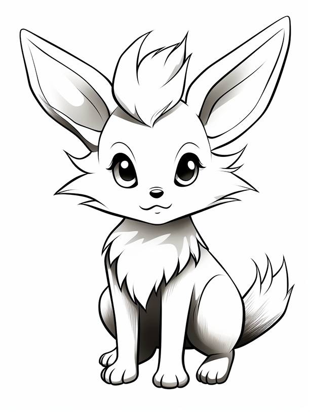 pokemon coloring pages 8