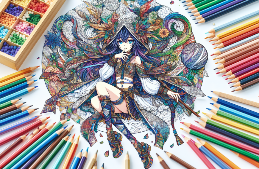 Free Online Anime Coloring Book