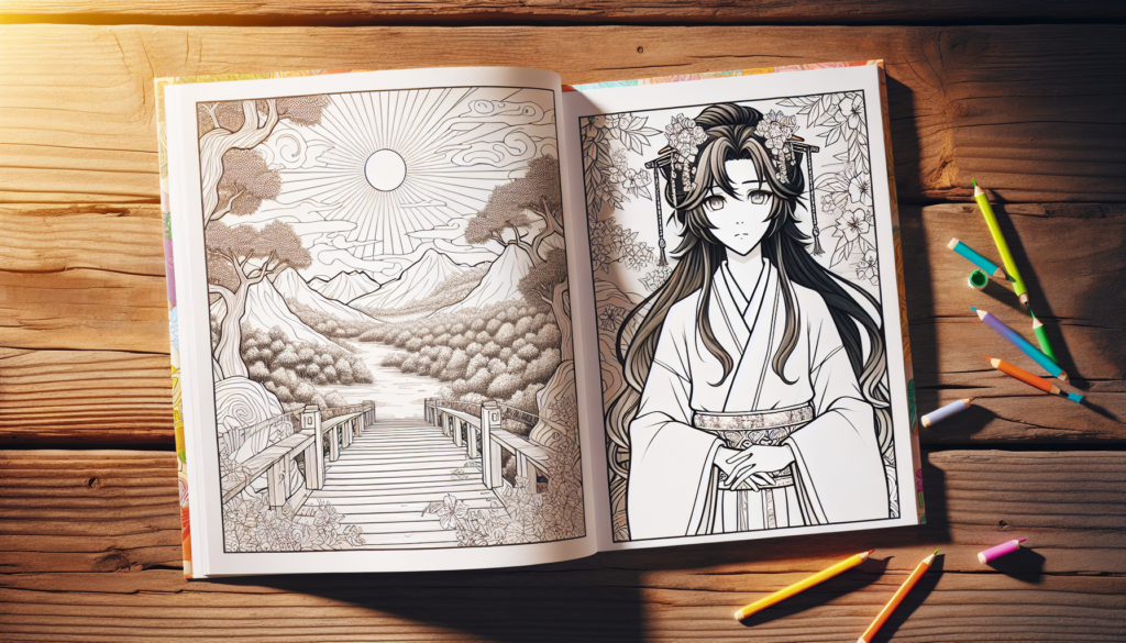 Anime-Inspired Coloring Book: Delightful Pages for Relaxation and Creativity