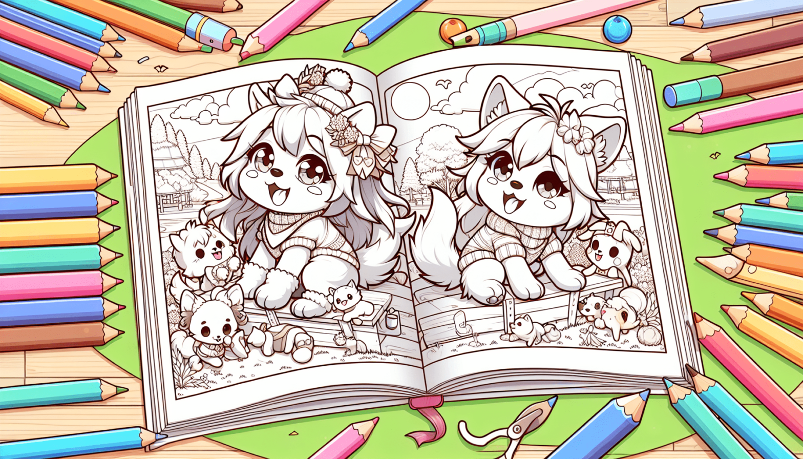 bluey coloring book anime style designs for relaxation and fun 1